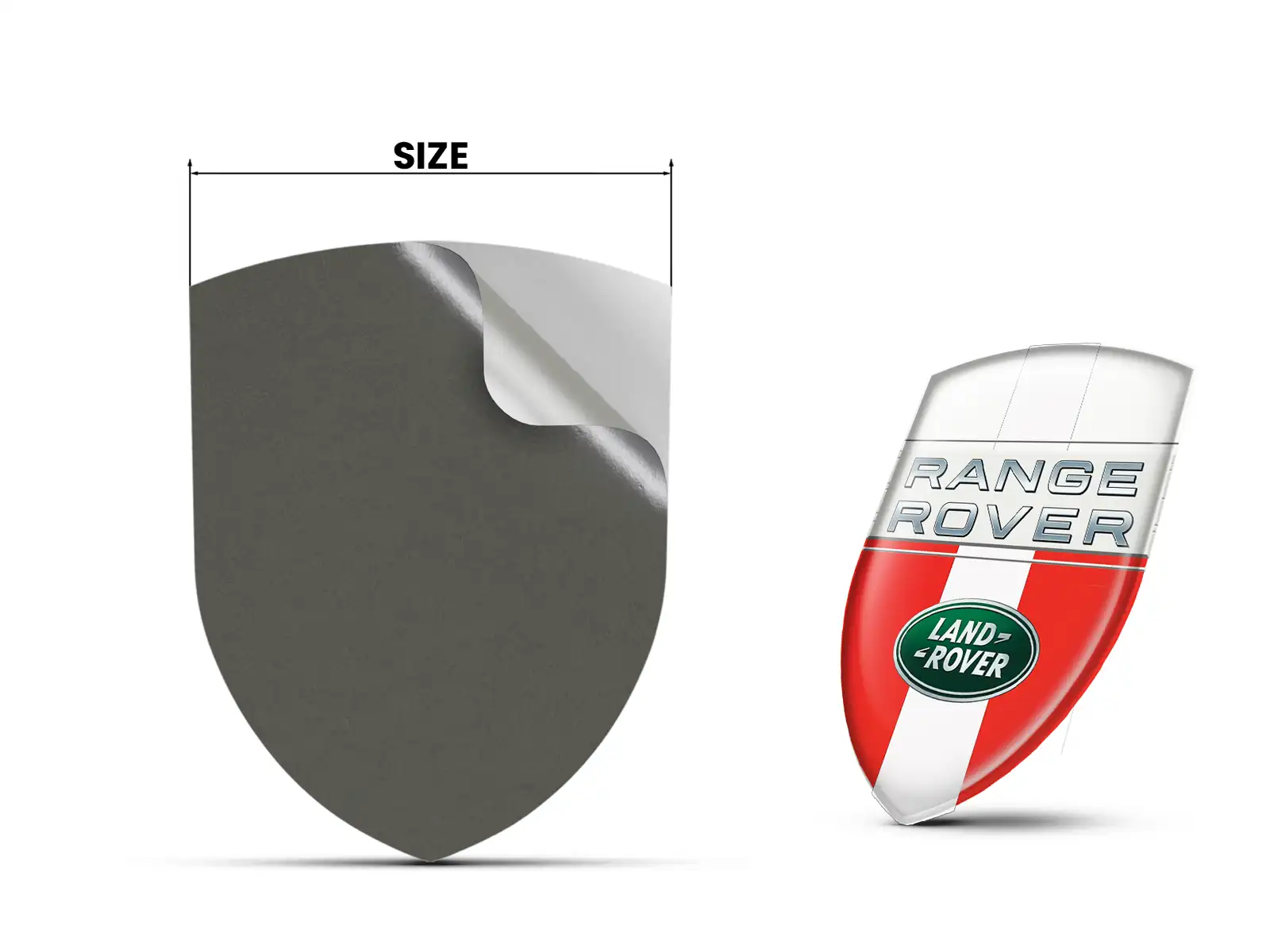 Land Rover Kuppelaufkleber Feinkorn Premium Max Robust